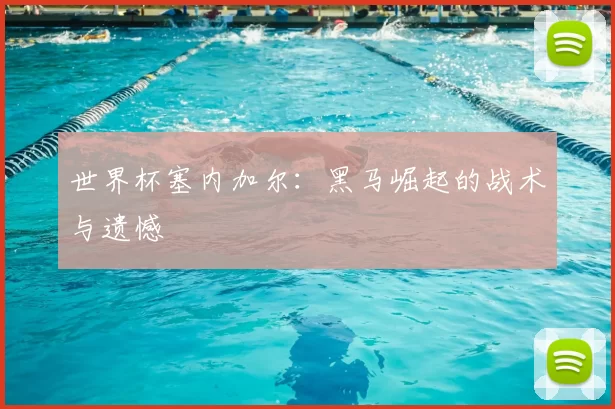 世界杯塞内加尔:黑马崛起的战术与遗憾
