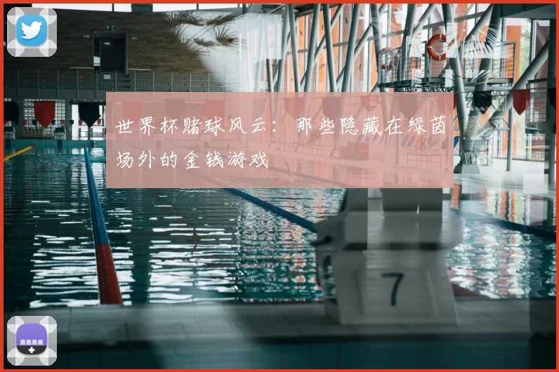 世界杯赌球风云:那些隐藏在绿茵场外的金钱游戏