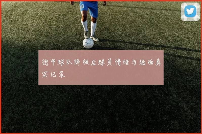 德甲球队降级后球员情绪与场面真实记录