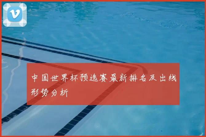 中国世界杯预选赛最新排名及出线形势分析